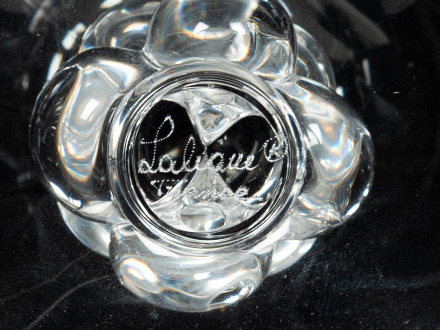 A Collection of Lalique Clos Vougeot Stemware