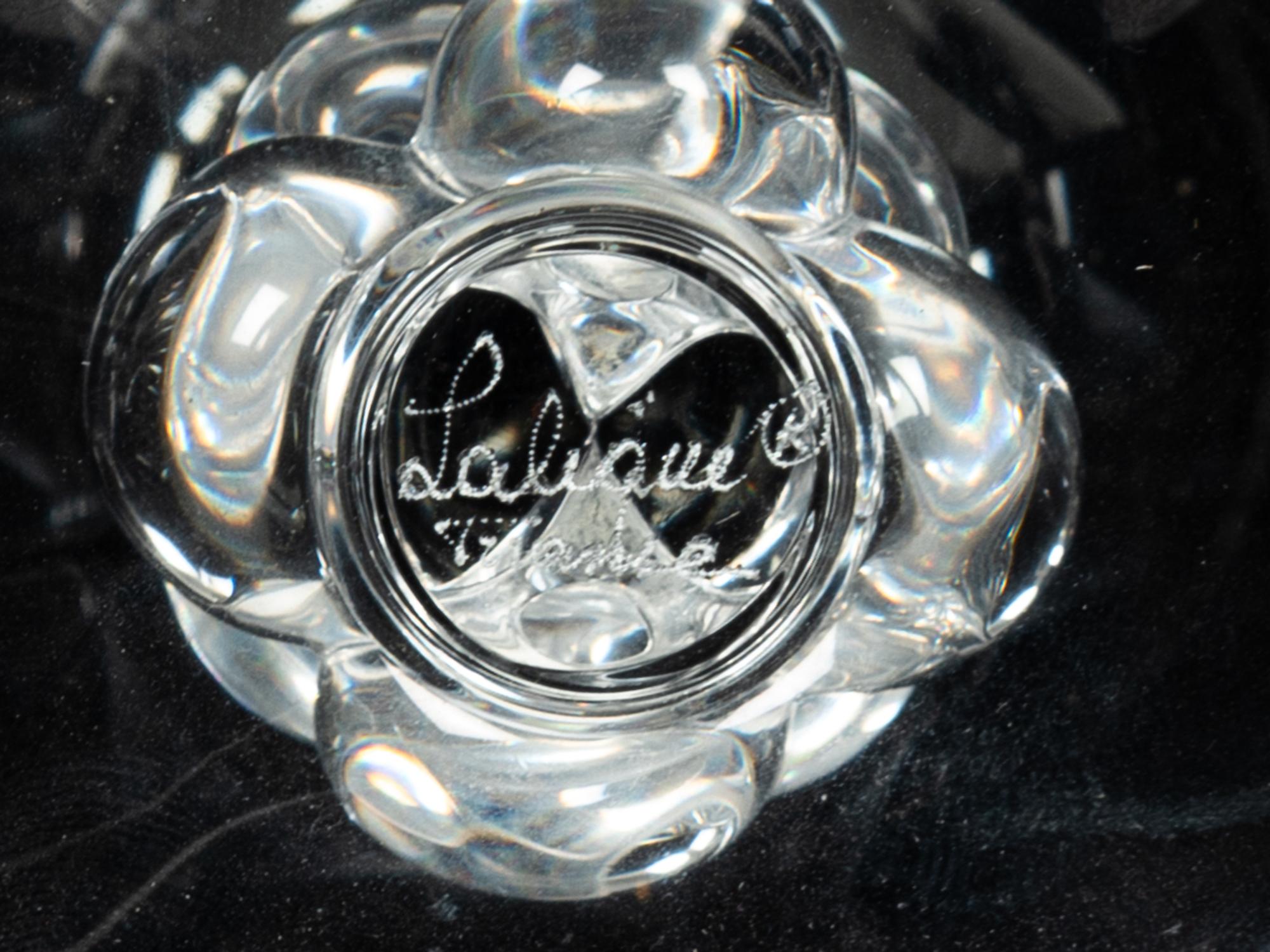 A Collection of Lalique Clos Vougeot Stemware