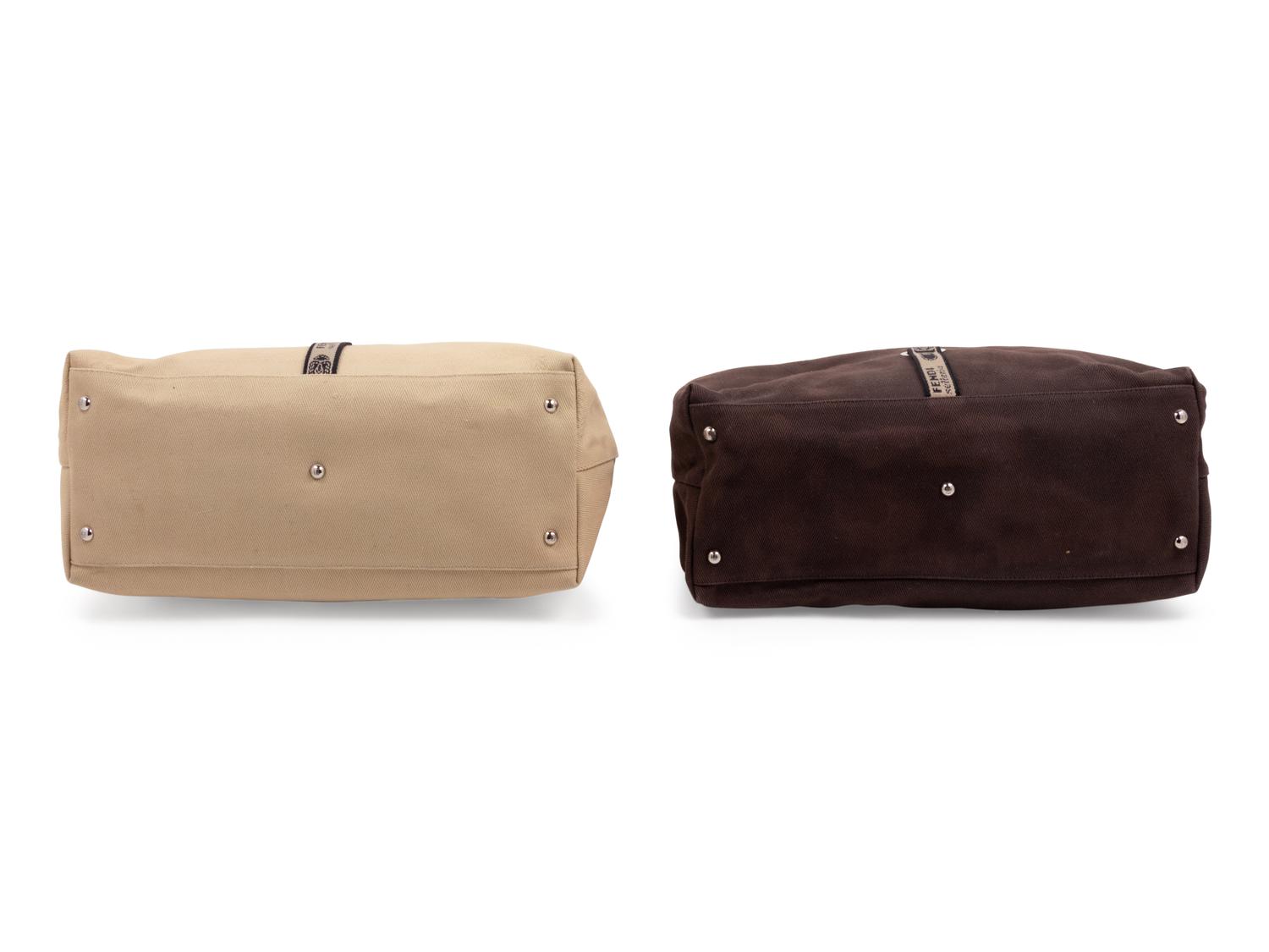 Two Limited Edition Fendi Selleria Villa Borghese Bags, 2006