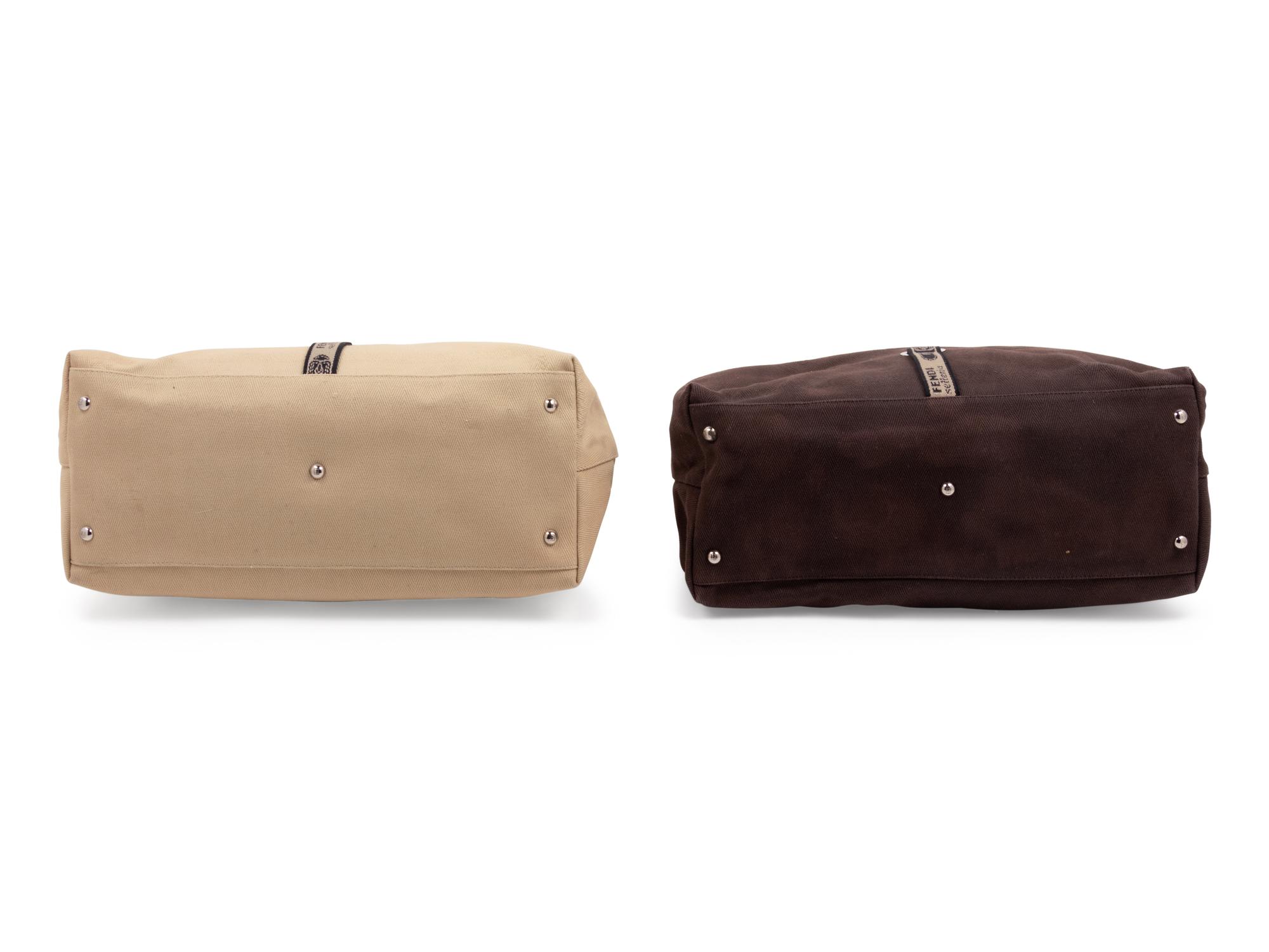 Two Limited Edition Fendi Selleria Villa Borghese Bags, 2006