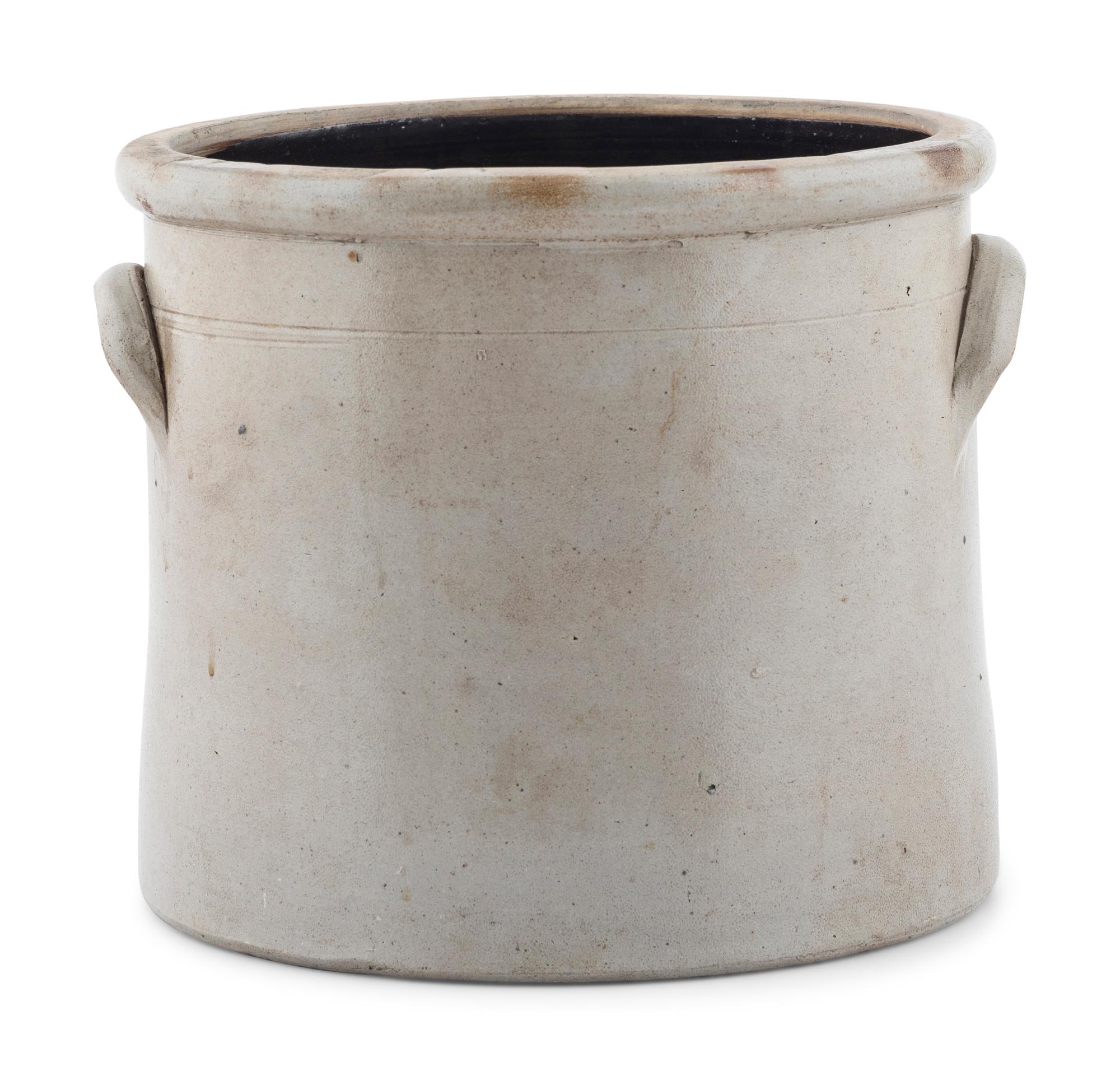 An F.B. Norton & Co. Two-Gallon Cobalt Decorated Stoneware Crock