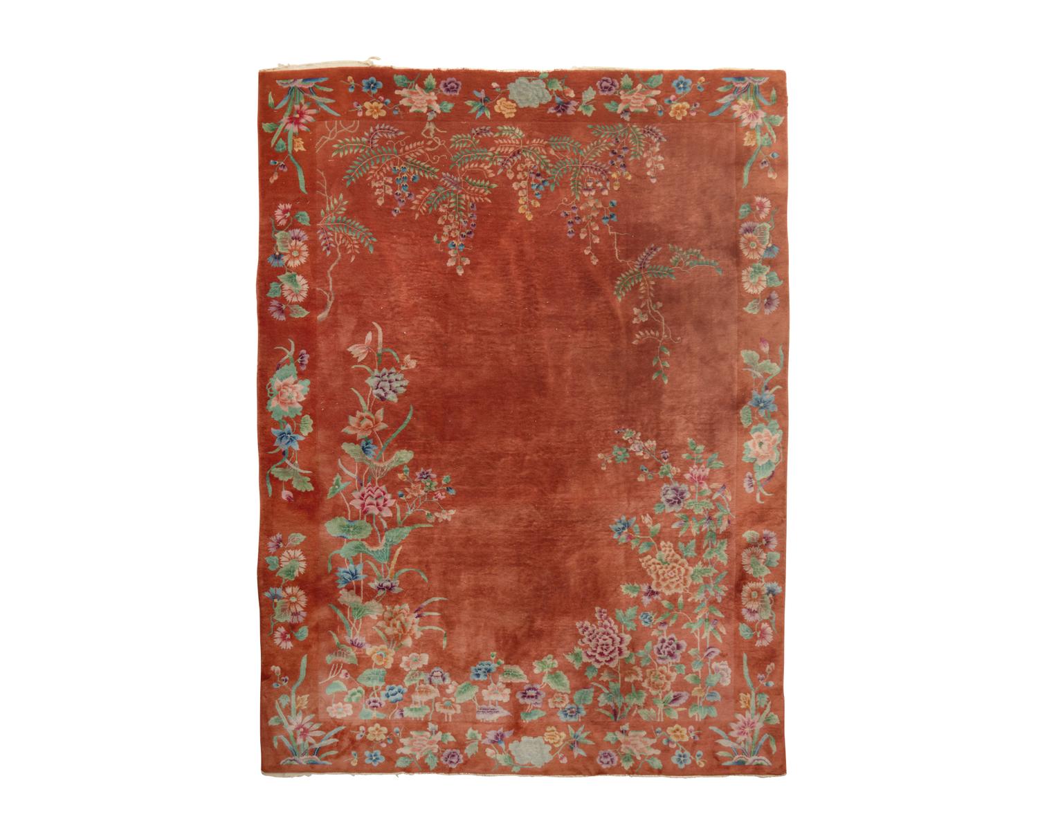 A Chinese Art Deco carpet, circa 1930