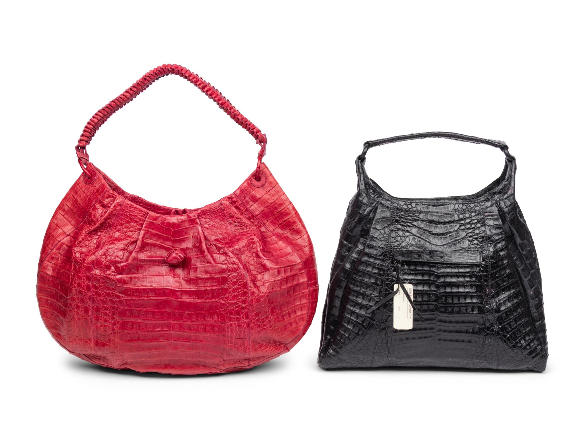 NANCY GONZALEZ, TWO HANDBAGS