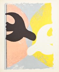 BRAQUE, GEORGES. Braque lithographe. Monte Carlo, 1963. With 3 original lithos. With Georges Braque His Graphic Work. NY, 1961.