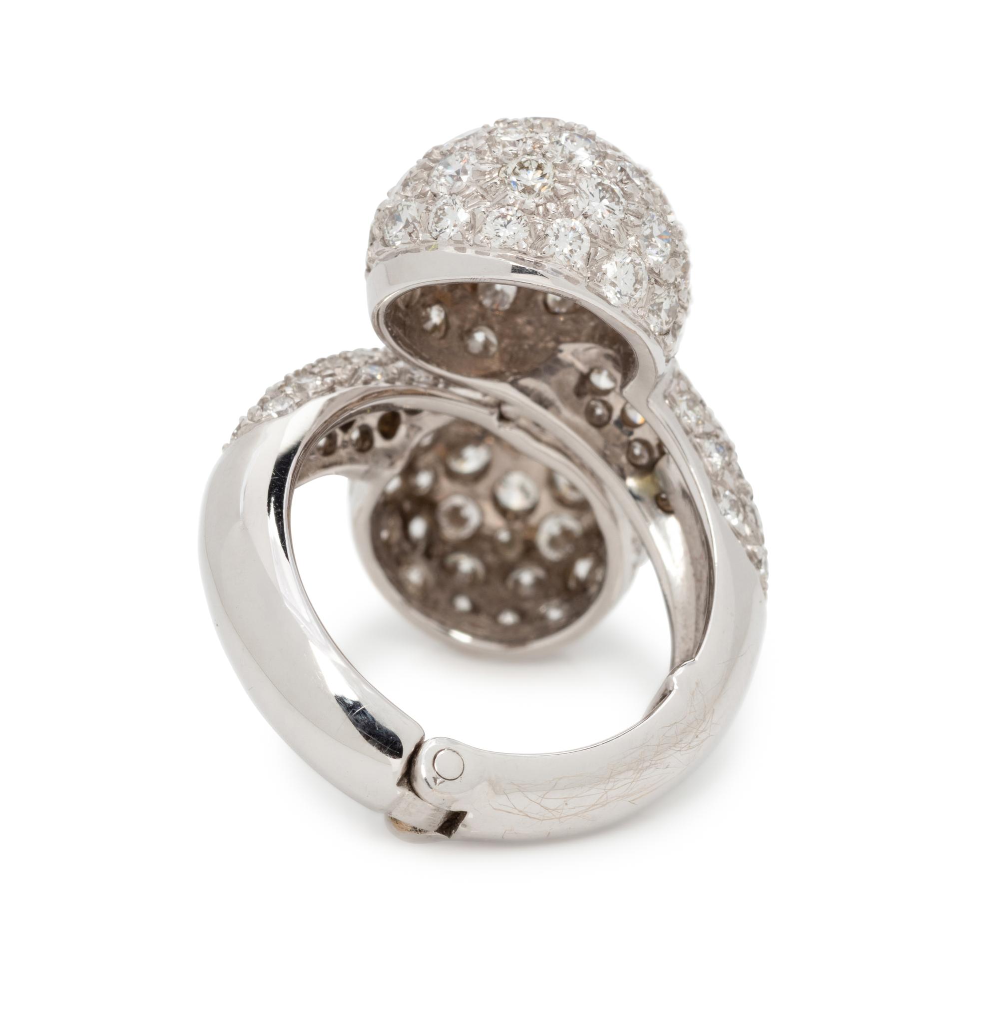 DIAMOND BYPASS RING
