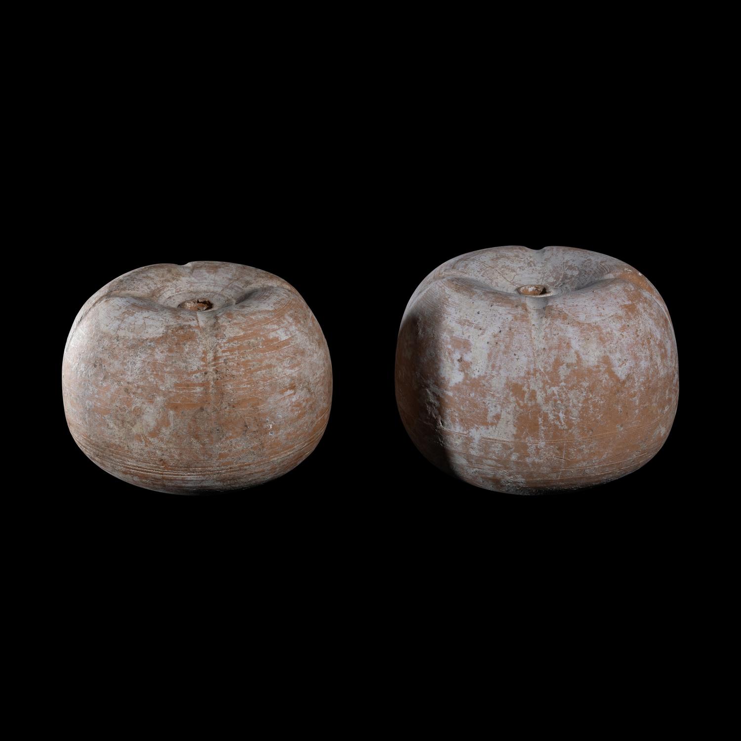 A Pair of Canosan Terracotta Quinces