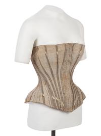 A Corset 'Woven in Two Pieces', 1880s