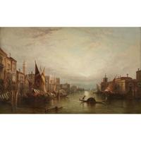 WILLIAM CLARKSON STANFIELD (BRITISH 1793-1867) A PAIR OF VENETIAN VIEWS