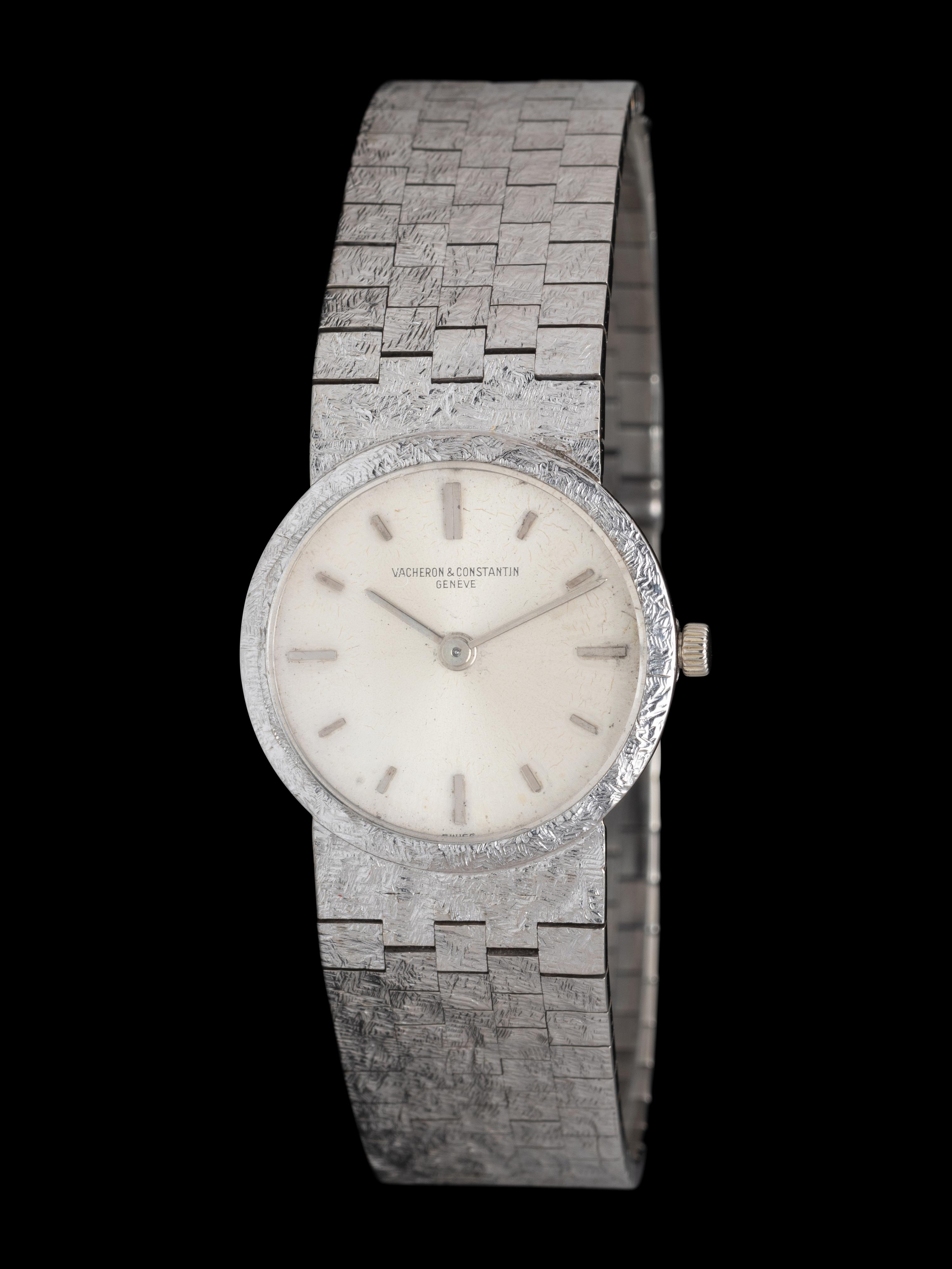VACHERON & CONSTANTIN, 18K WHITE GOLD WATCH