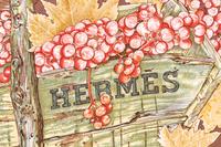 Three Hermès 90cm Scarves