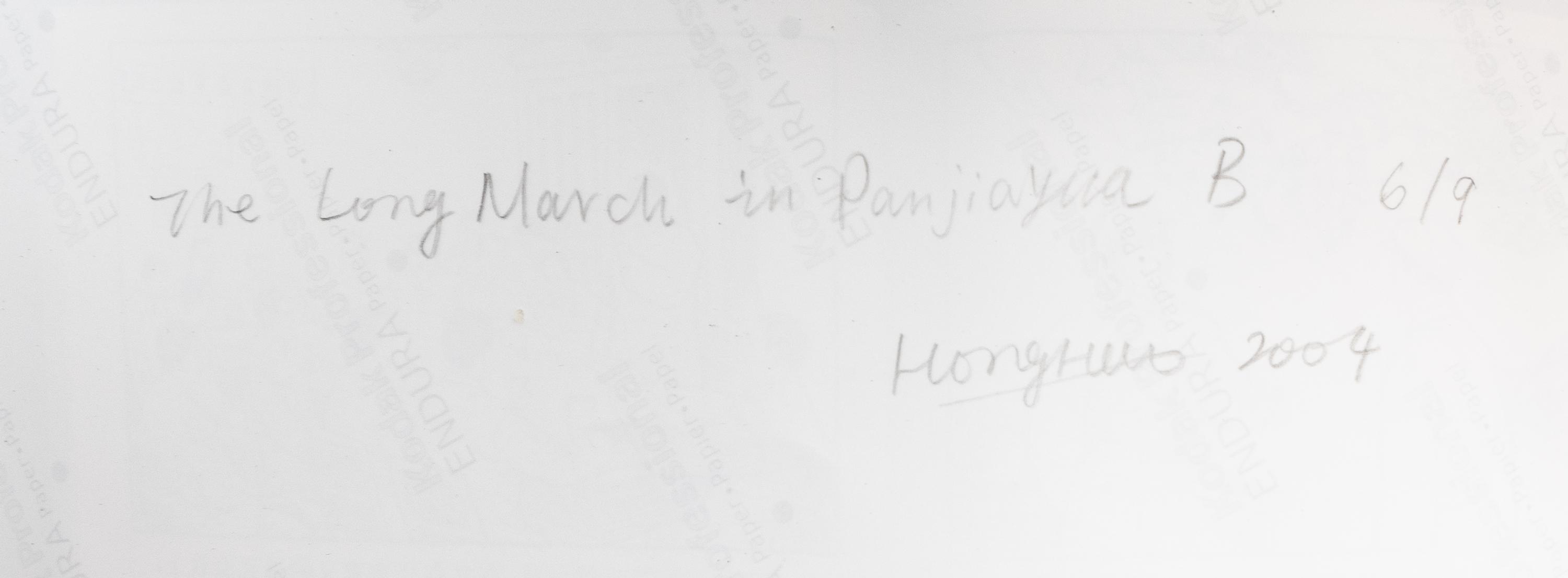 Hong Hao (born 1965) Long March in Panjiyan A; and Long March in Panjiyan B, 2004