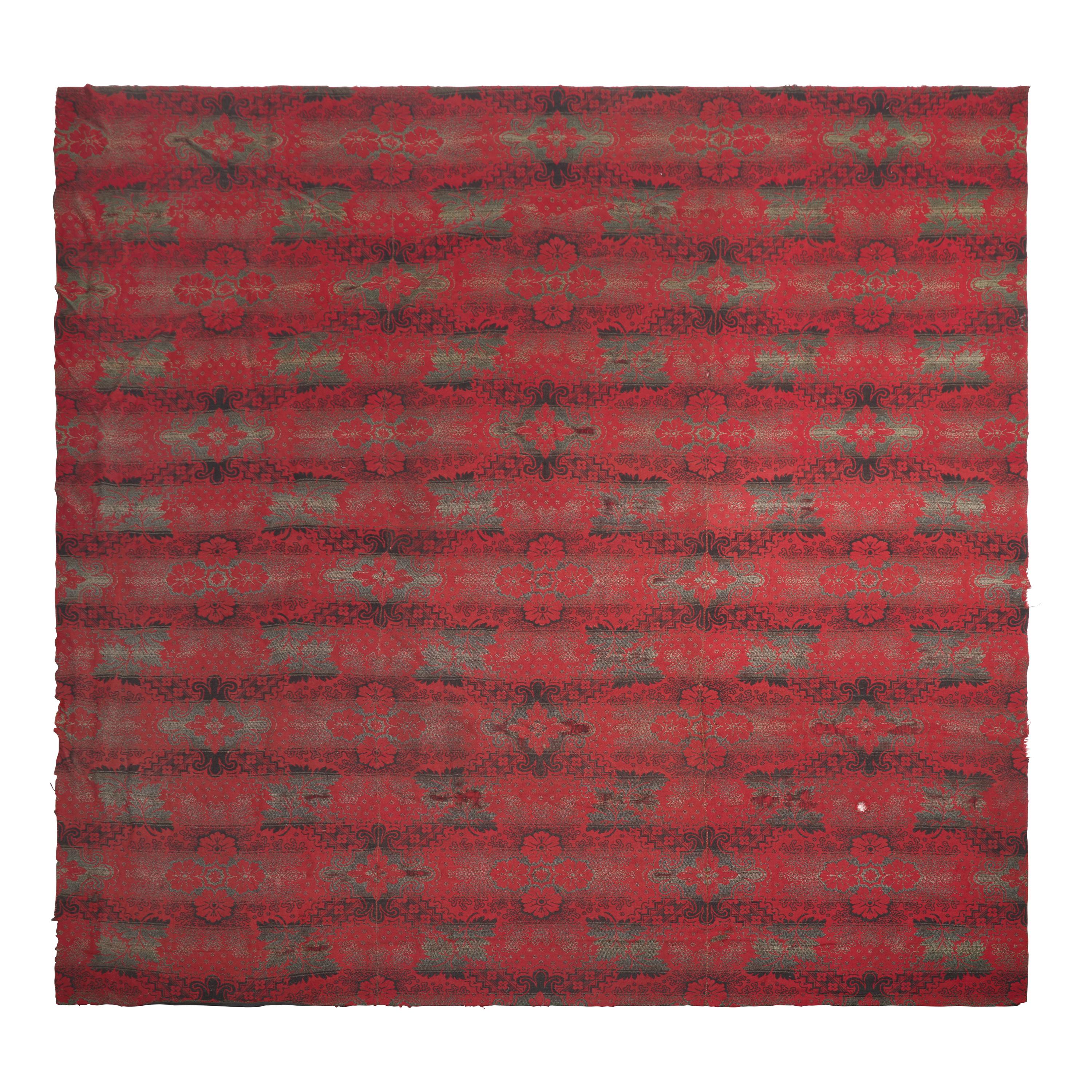 A Woven Wool Ingrain Carpet