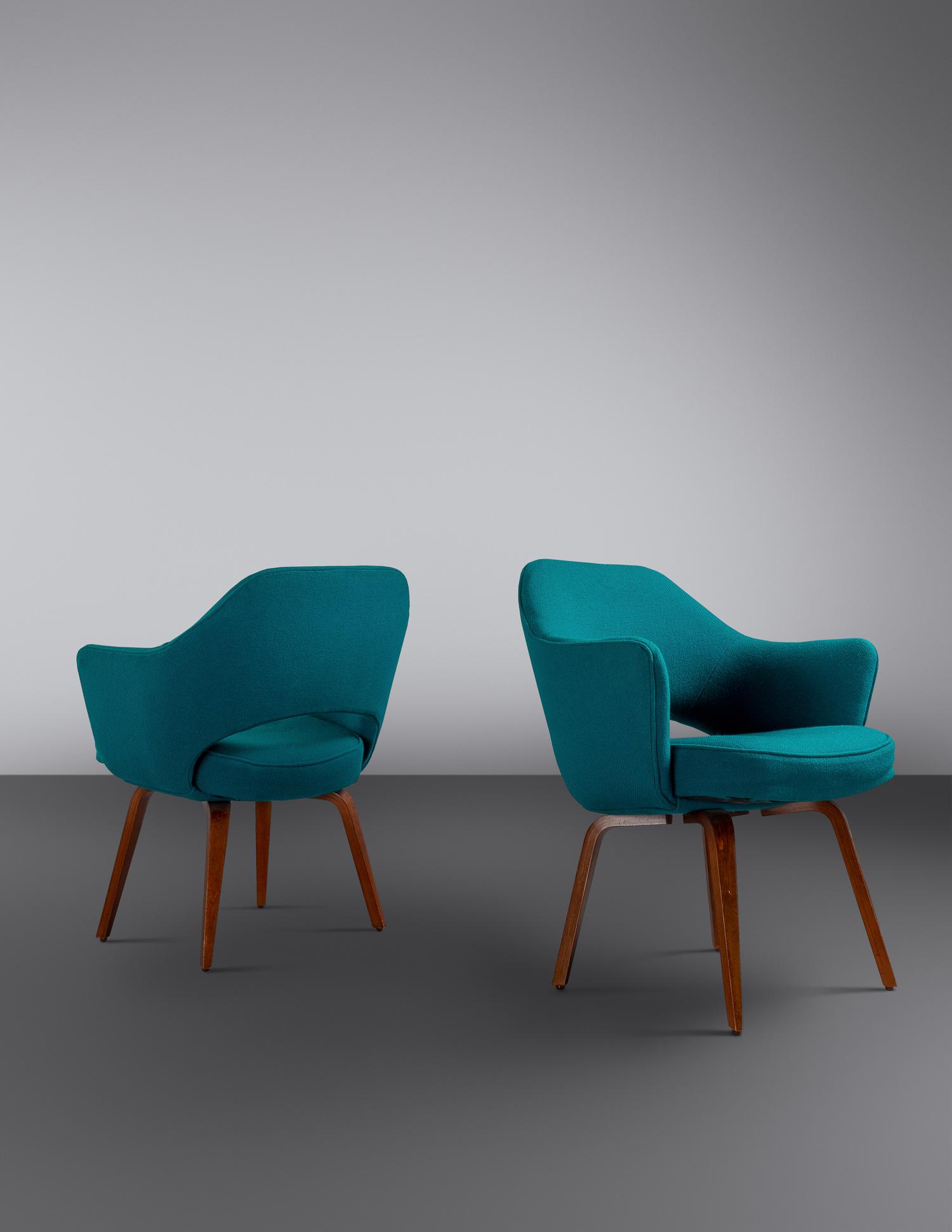 Set of Six Dining Chairs Knoll Associates, USA