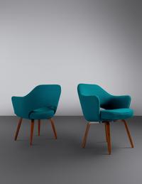 Set of Six Dining Chairs Knoll Associates, USA