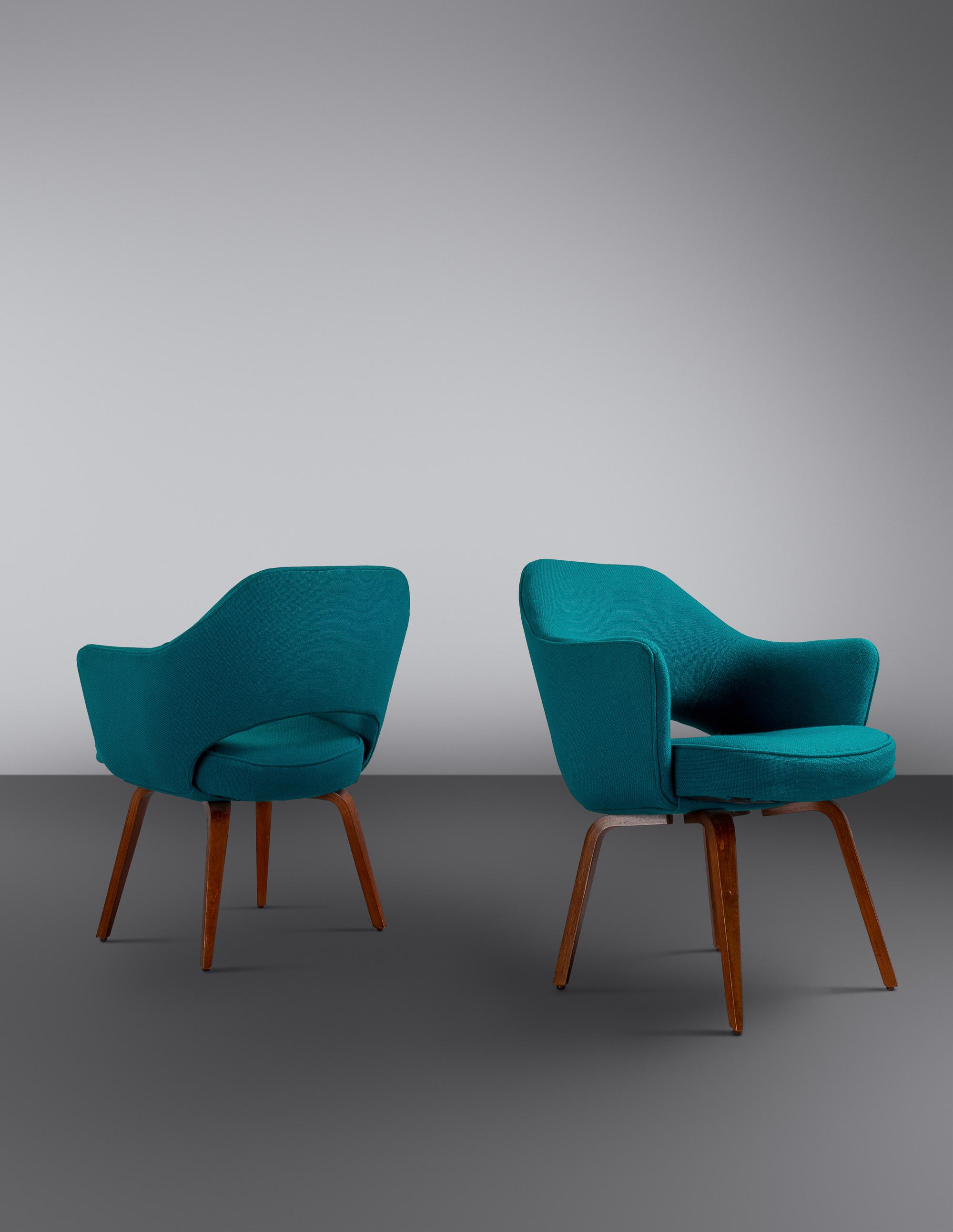 Set of Six Dining Chairs Knoll Associates, USA