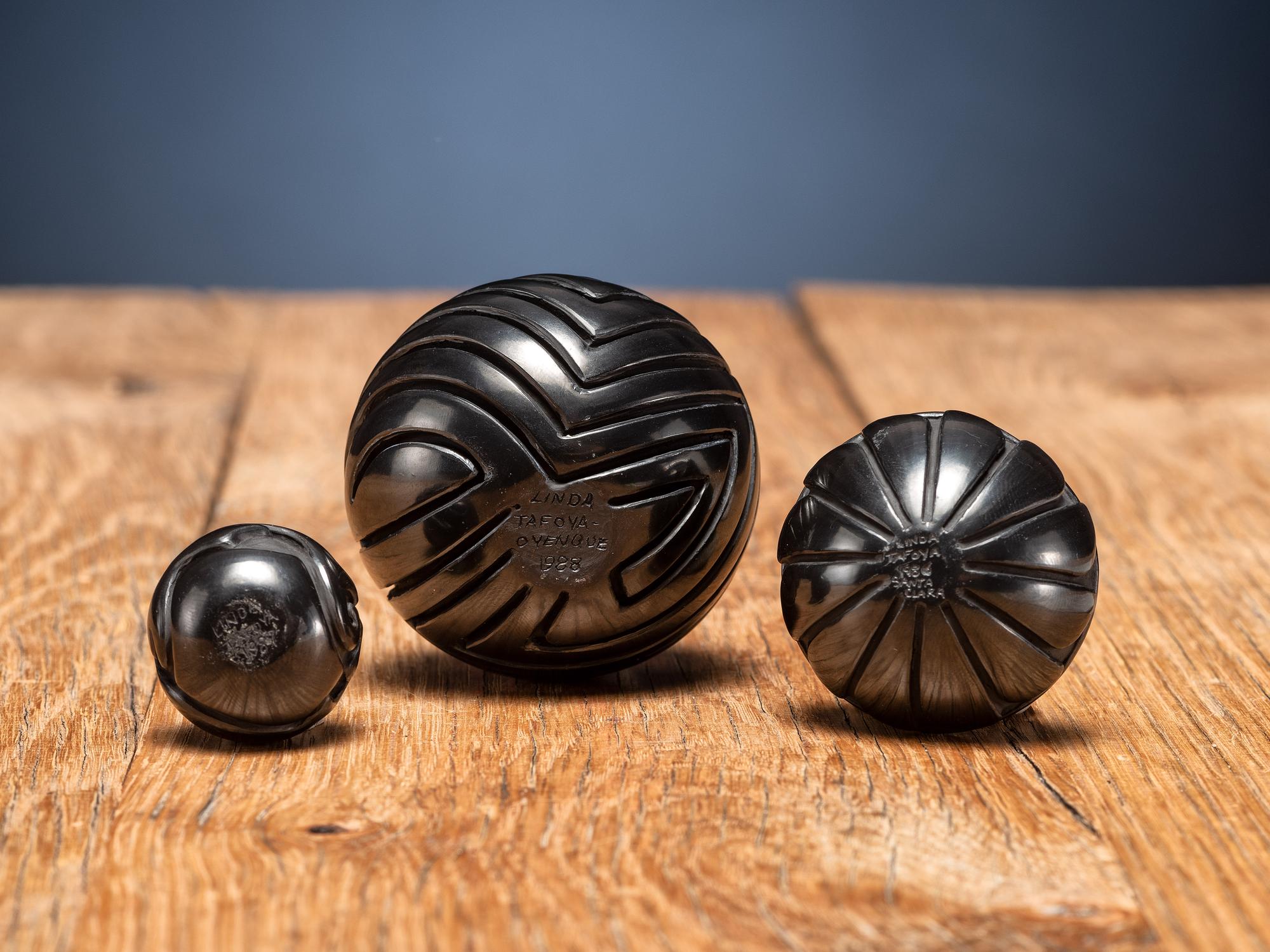 Miniature Blackware Pottery