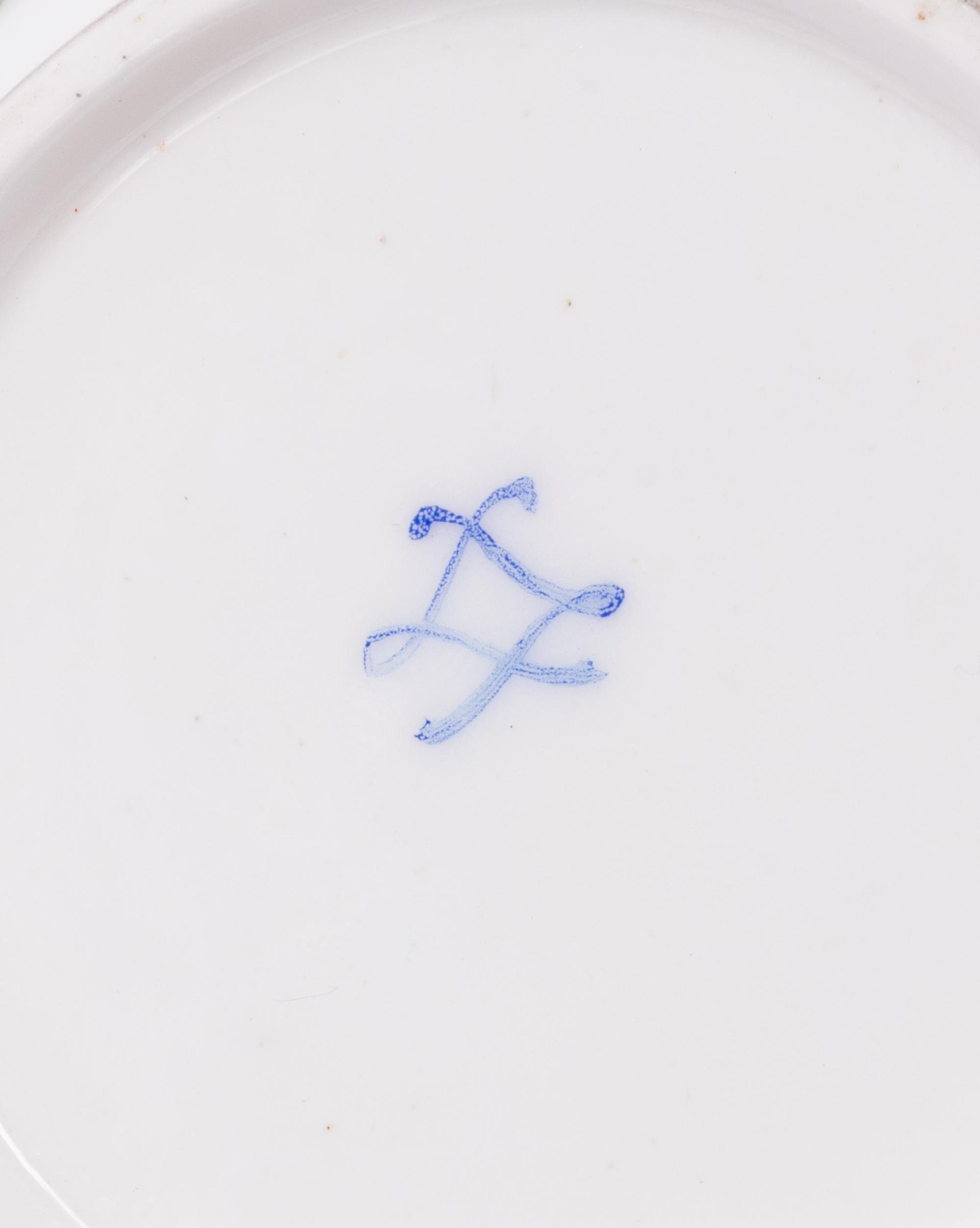 Two Sèvres Bleu Celeste Porcelain Articles