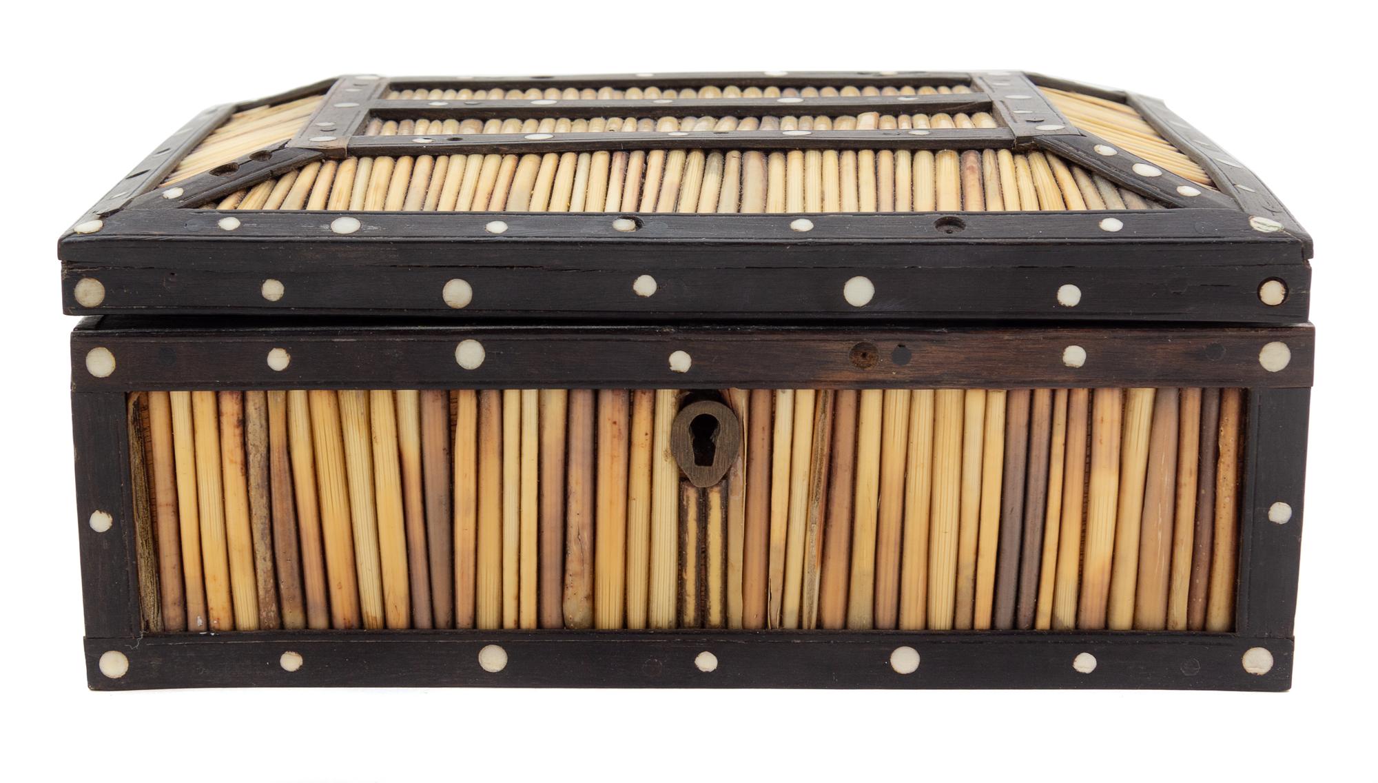A Victorian Quill Box
