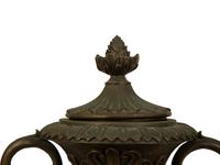 A Continental Bronze Campana Urn — 20TH CENTURY