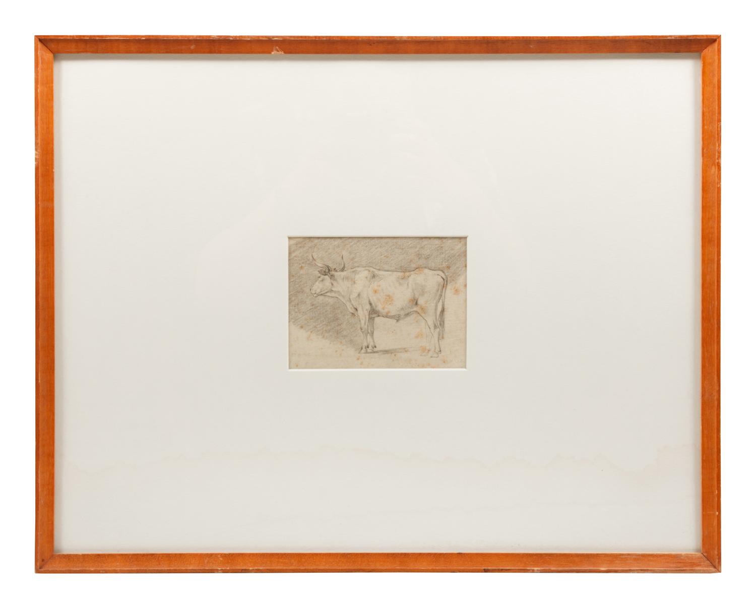 A Group of Three Drawings and One Engraving