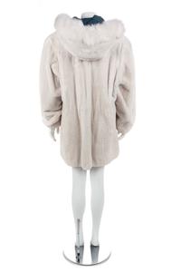 Shearling Lined Parka Coat, 1990-2000s