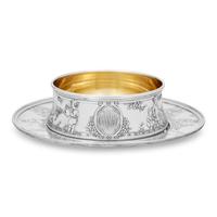 An American Silver Child's Bowl and Plate
