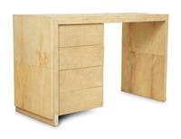 A Contemporary Goatskin and Shagreen-Veneered Writing Desk