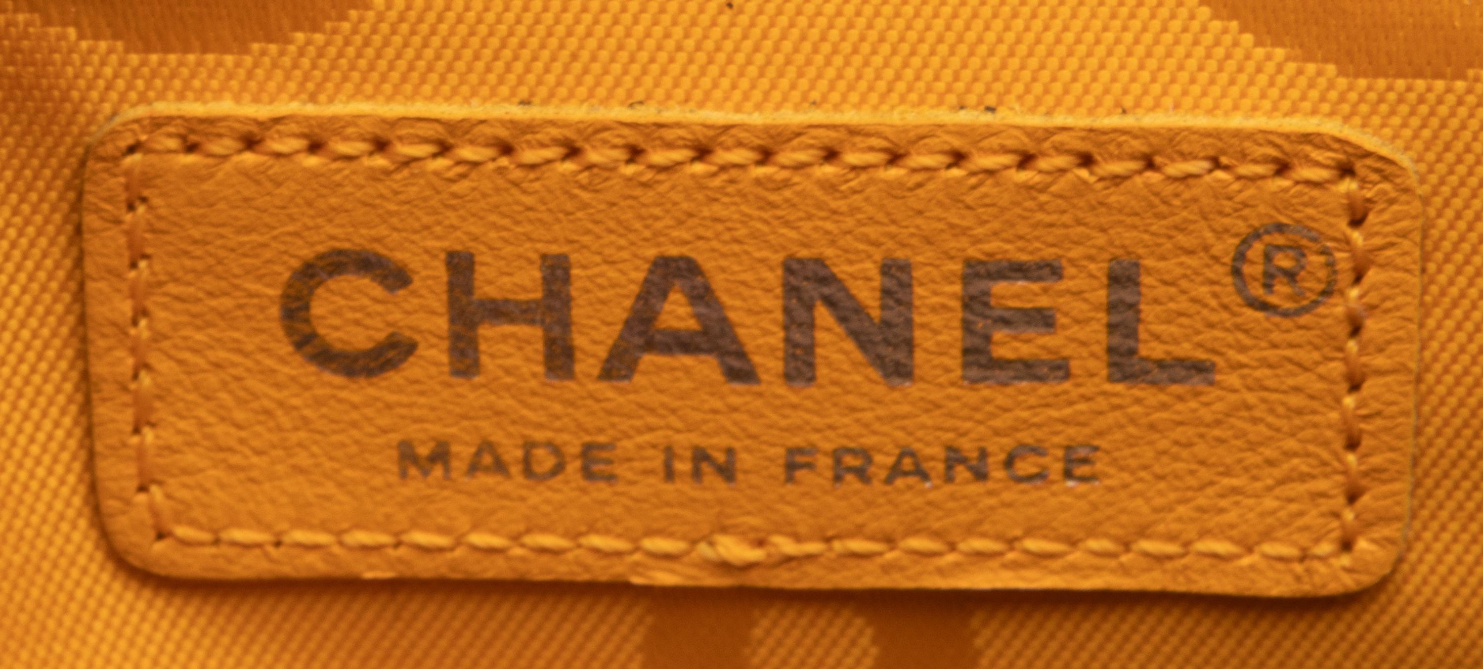 CHANEL, LINGE CAMBON CROSSBODY BAG