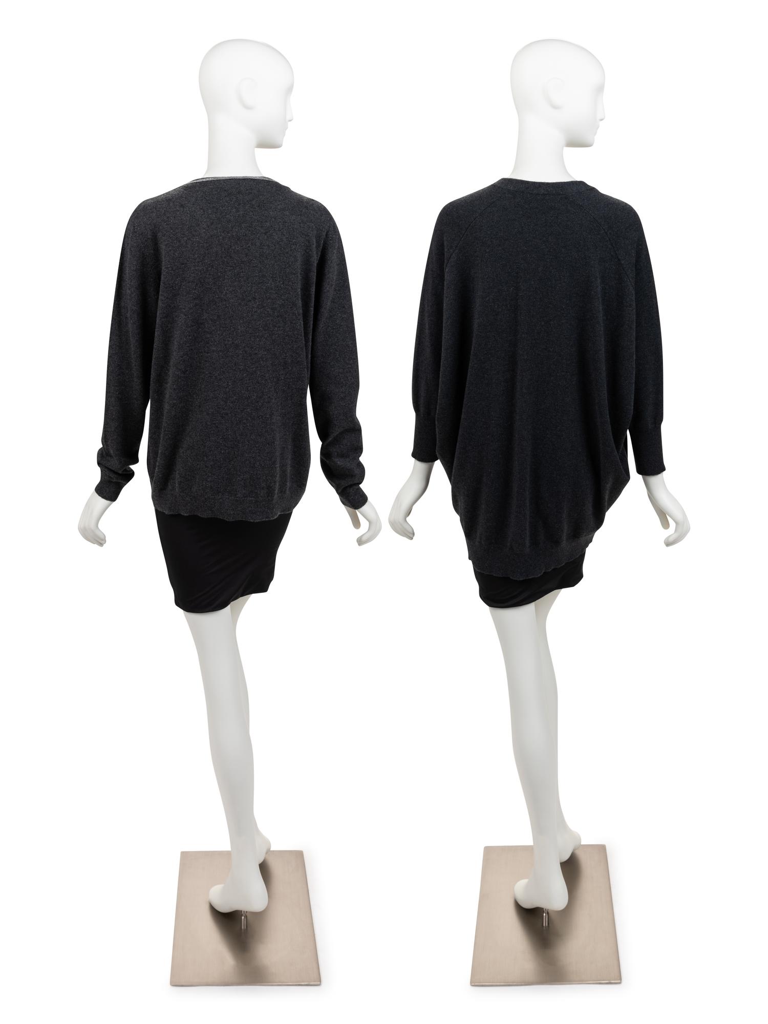Two Brunello Cucinelli Cashmere Knit Tops, 2020s
