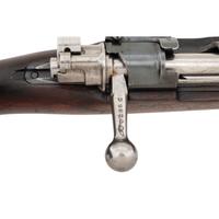 ** Argentine Mauser Model 1909 Rifle Missing Barrel Bands and Stock Bolt