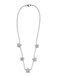 WHITE GOLD AND DIAMOND NECKLACE