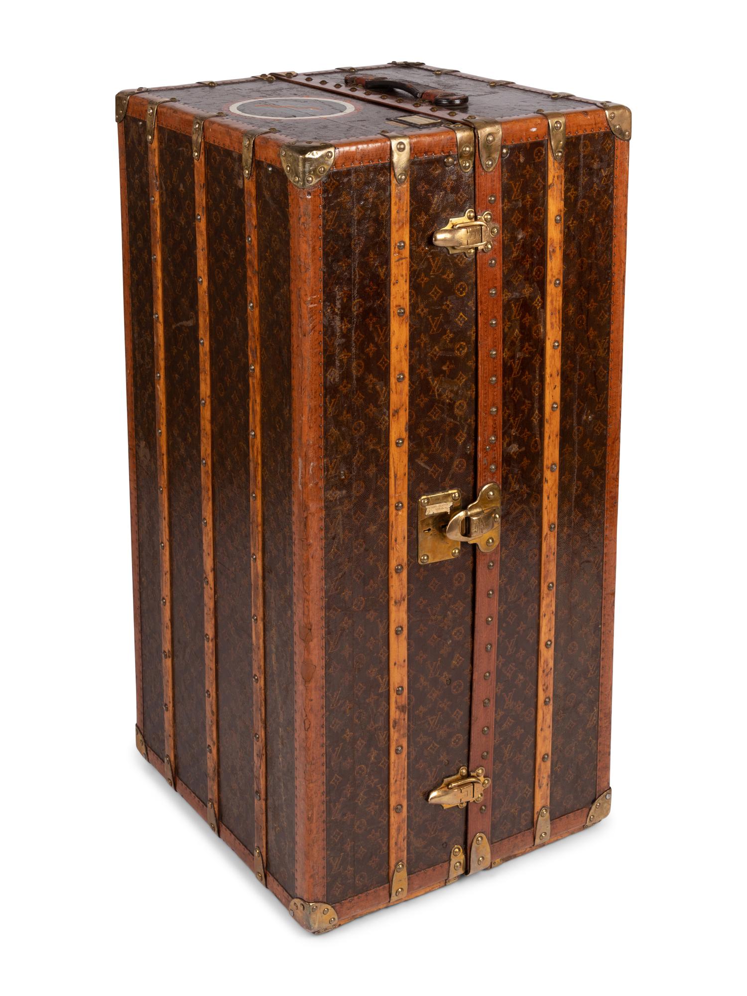 Louis Vuitton Double Wardrobe Trunk, ca. 1930s