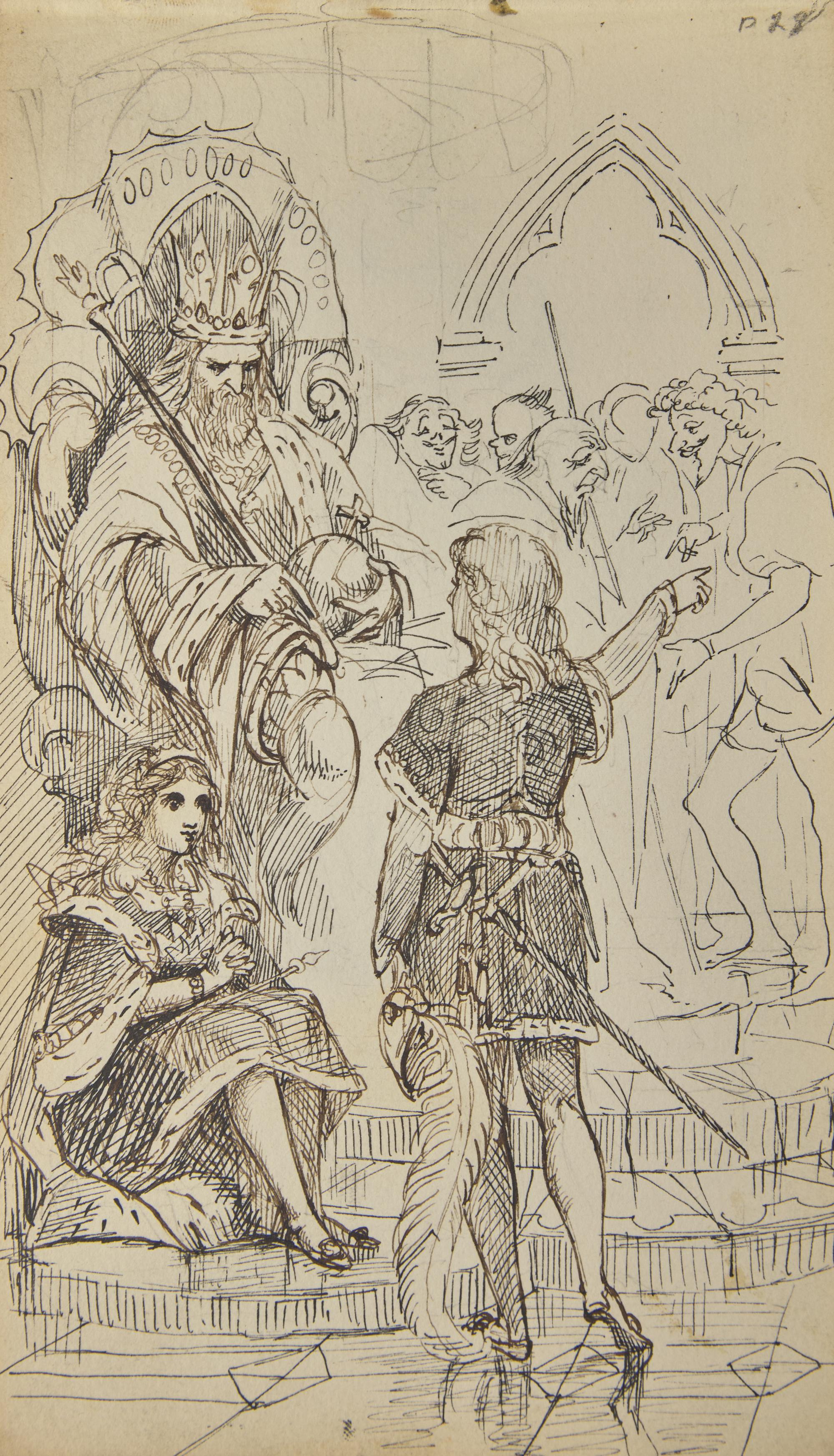[Literature] [Stoker, Bram]. FitzGerald, William. Original Sketchbook