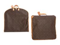 Two Louis Vuitton Garment Bags, 1970-1980s