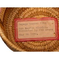 Akimel and Tohono O'odham Baskets