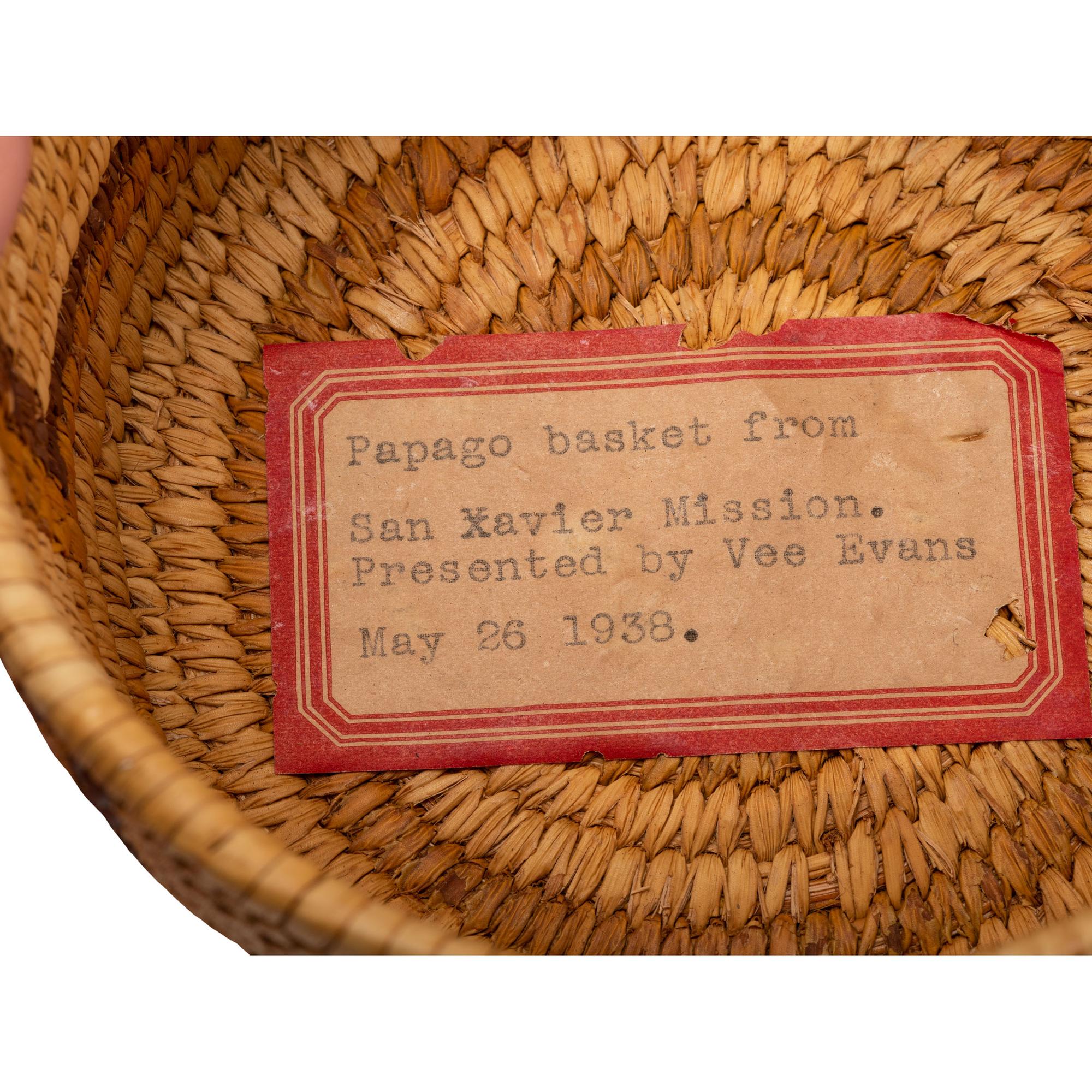 Akimel and Tohono O'odham Baskets