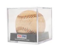 A Babe Ruth Signed Autograph Home Run Special Spalding Baseball (PSA Authentic)