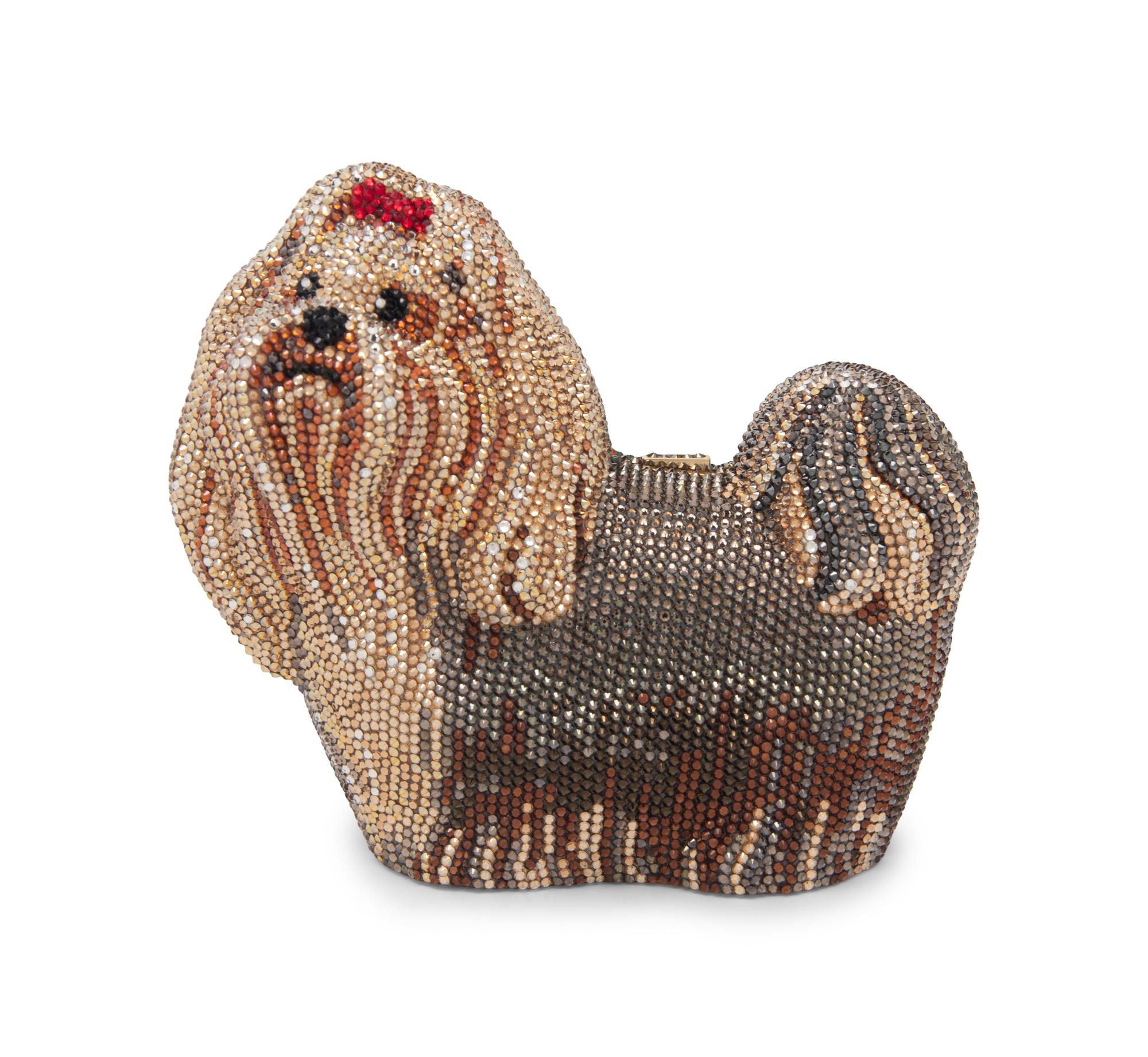 Judith Leiber Yorkie Minaudière