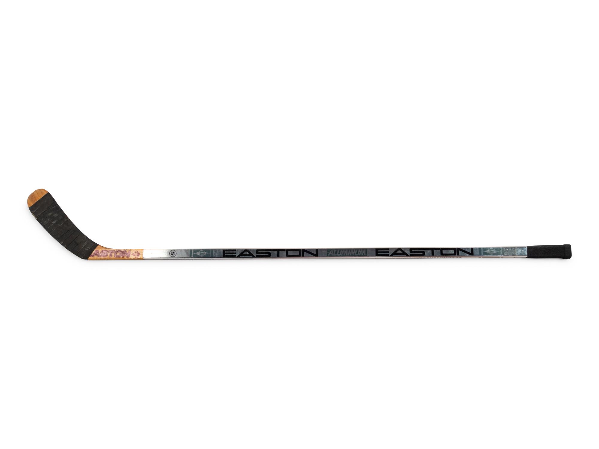 A 1994 Wayne Gretzky Signed Autograph Game Used Easton Aluminum Hockey Stick (March 6, 1994 Los Angeles Kings vs. Chicago Blackhawks 3-3 Tie),