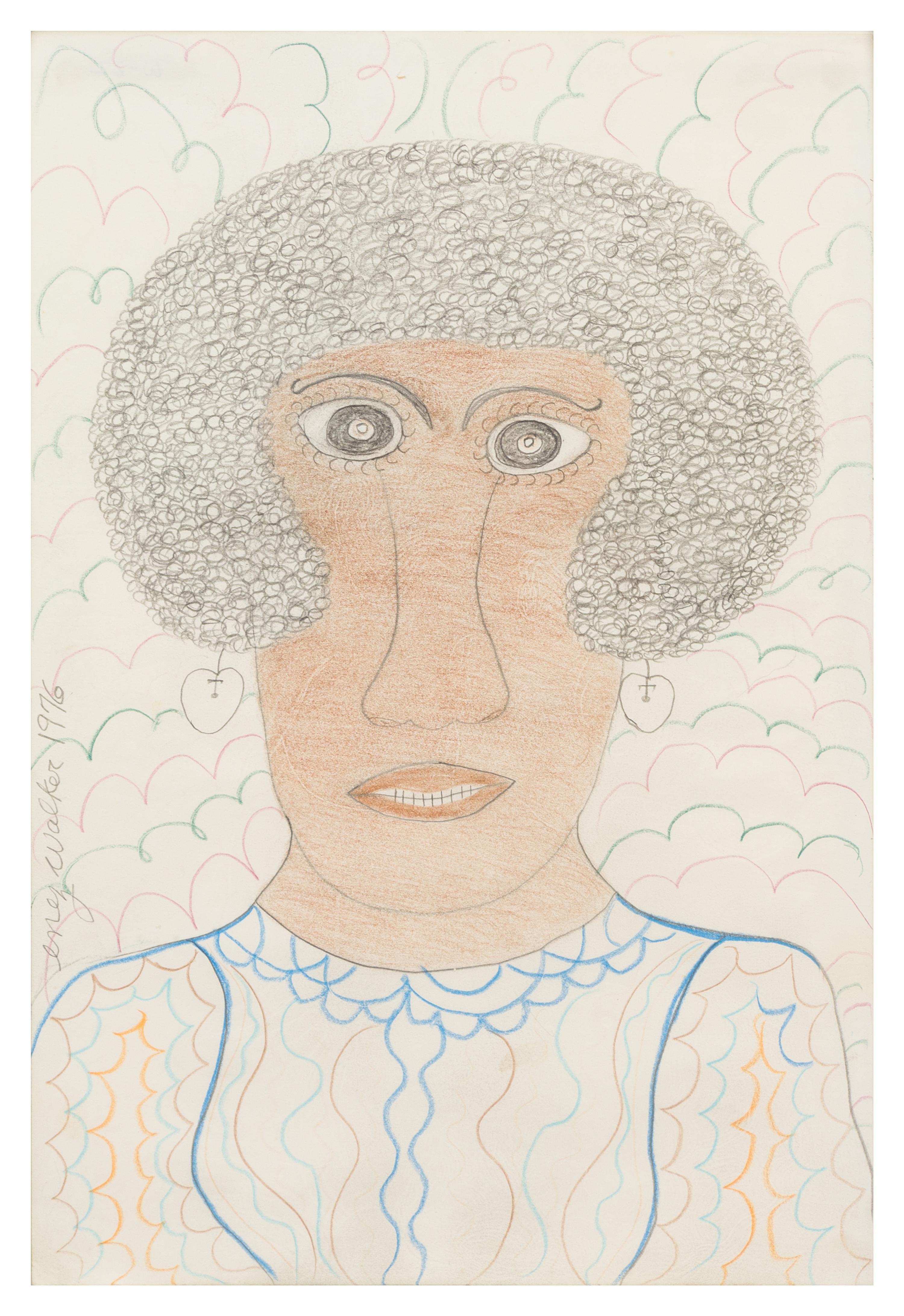 Inez Nathaniel Walker, (American, 1911-1990), Portrait of a Woman, 1976