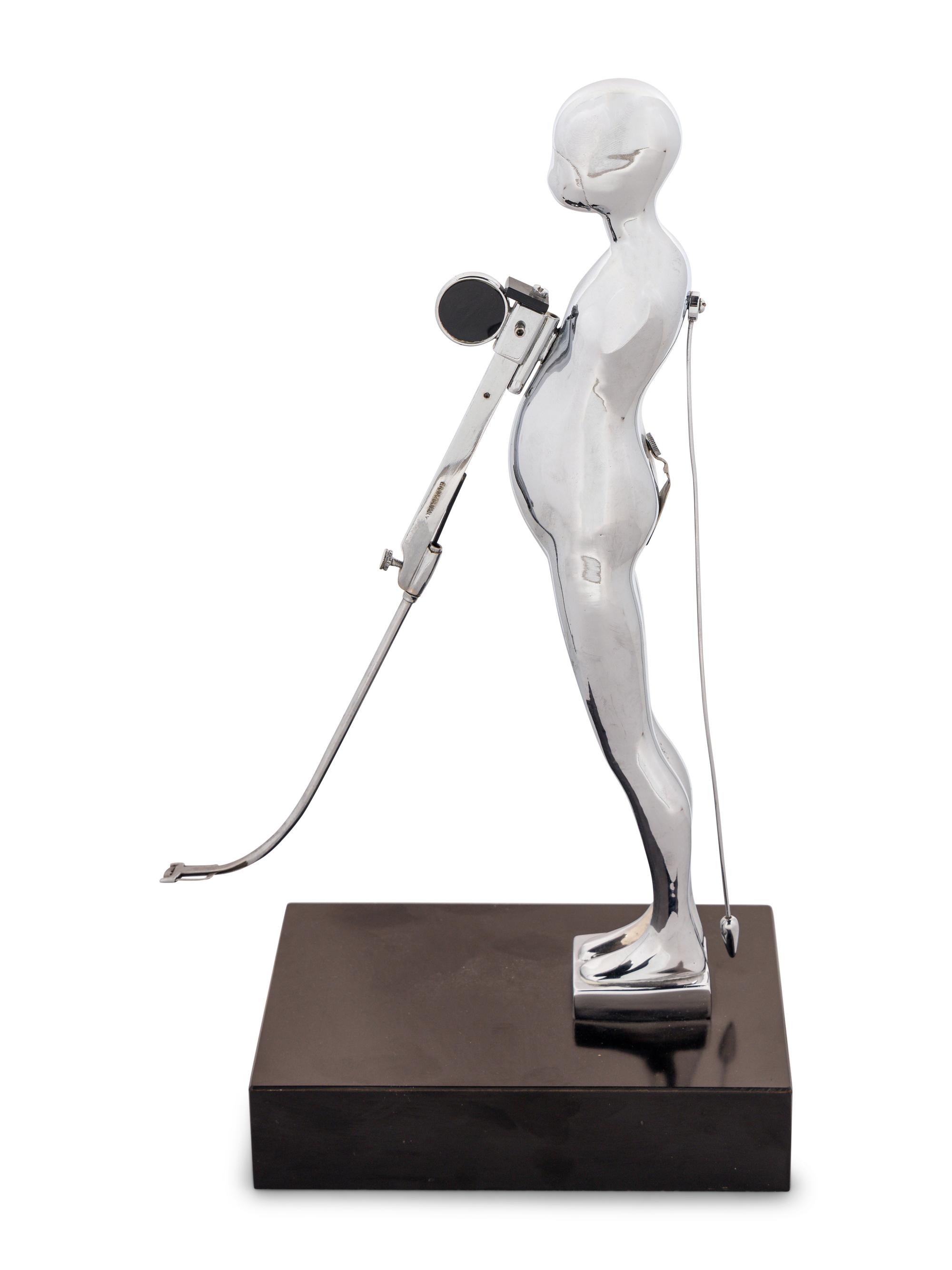 Study: Falling Man Series, Figure with Device