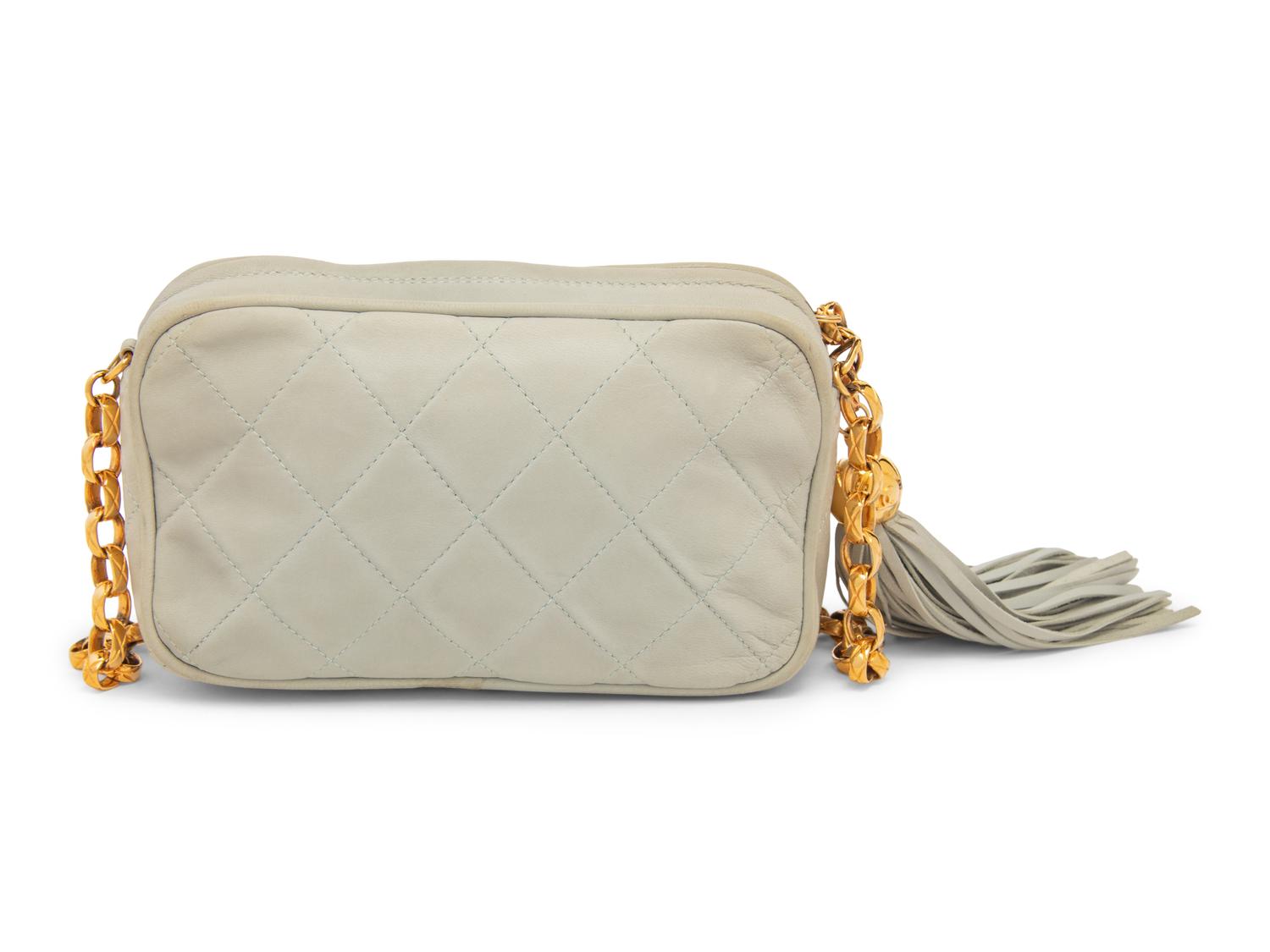Chanel Small Camera Bag With Tassel