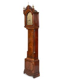 An English Mahogany Long Case Clock