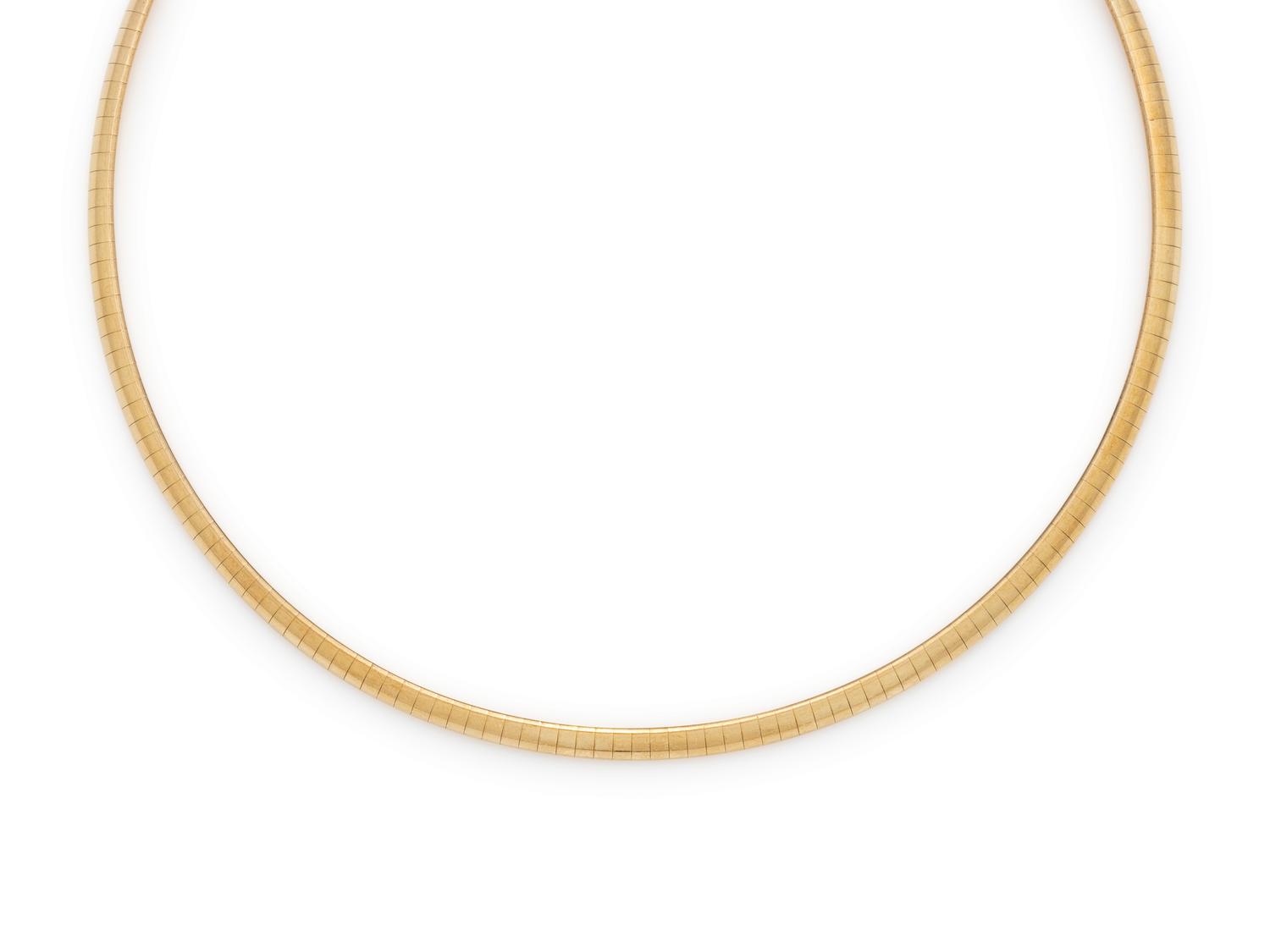 YELLOW GOLD NECKLACE