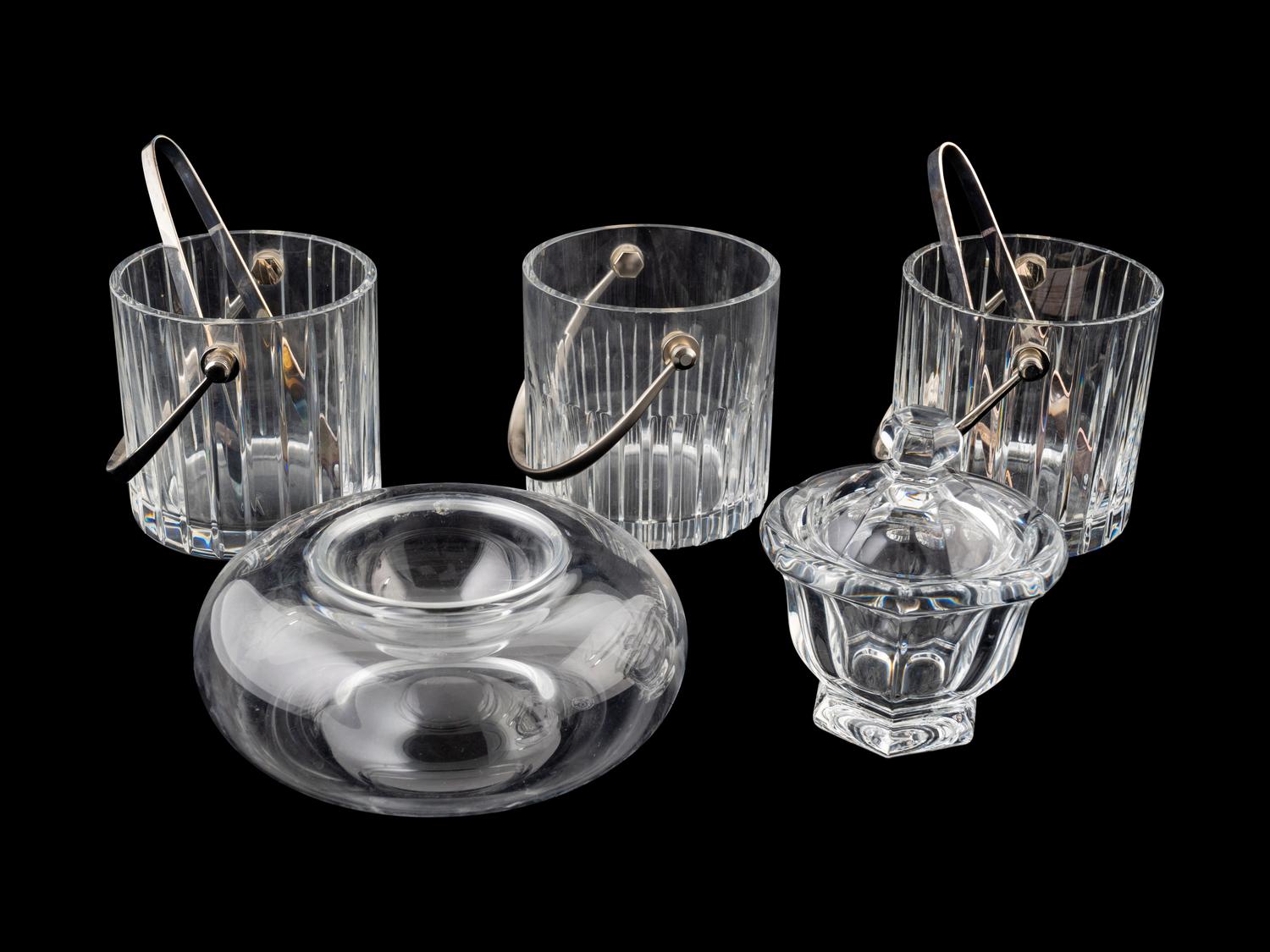Five Baccarat Crystal Articles — 20TH CENTURY