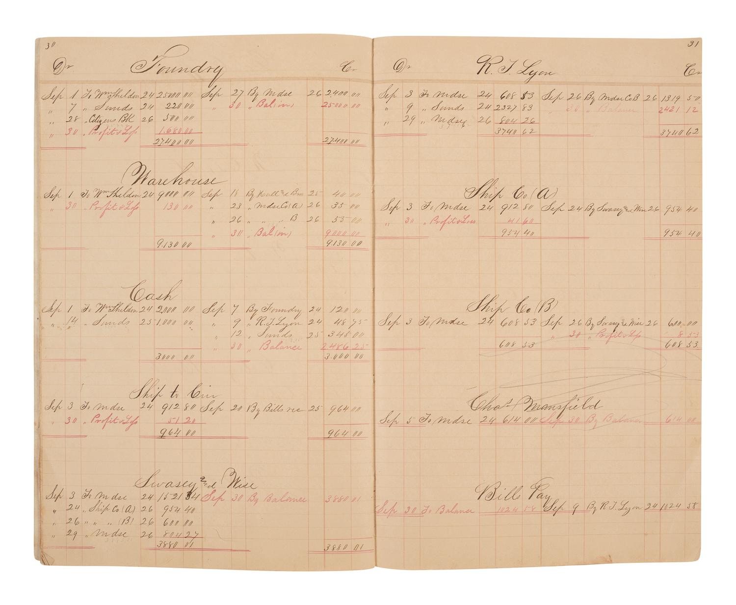 [TRANSPORTATION - RAILROAD]. Archive identified to Leonard B. Blinn, incl. several letters referencing the 1862 Erie Railroad strike.
