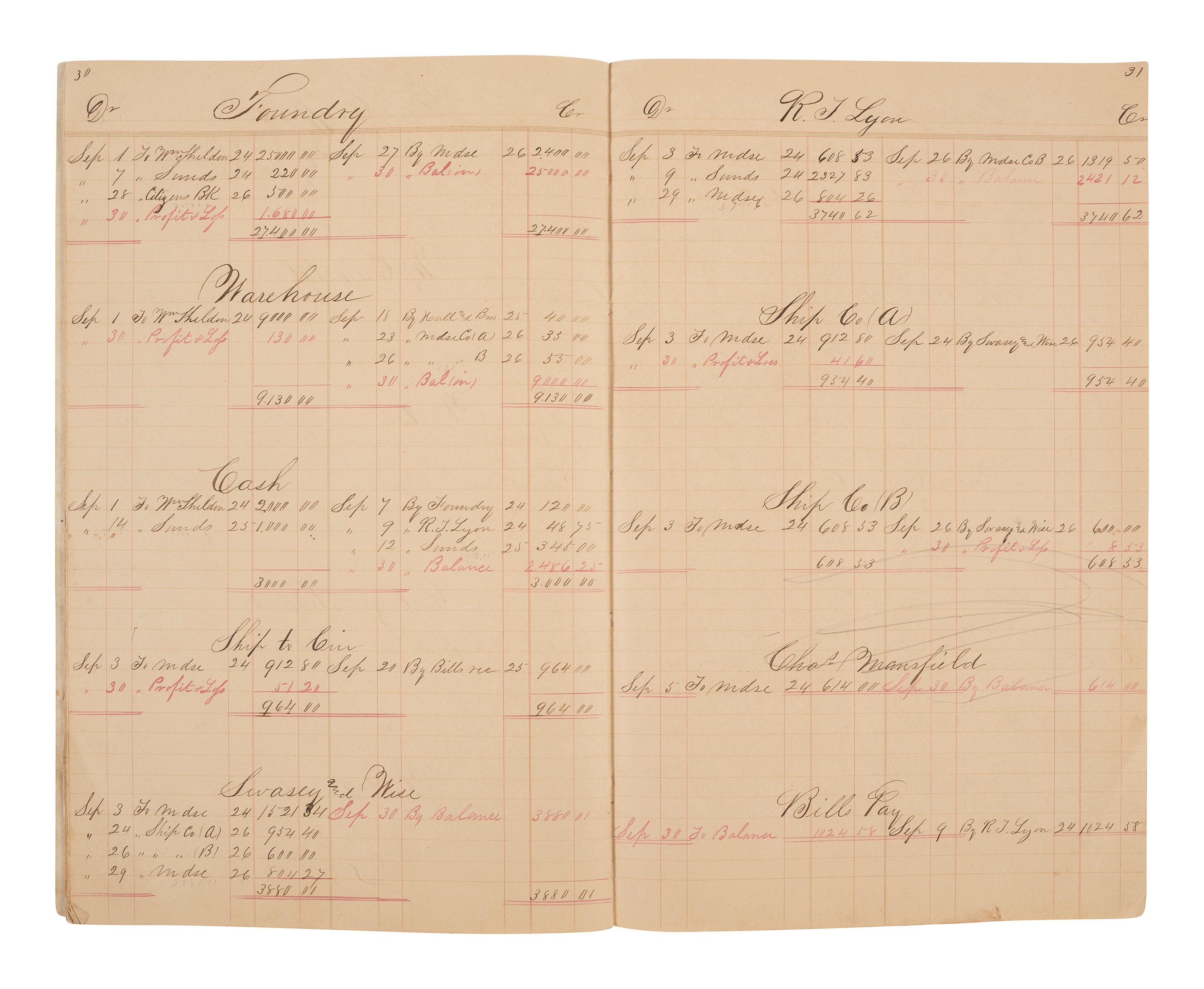[TRANSPORTATION - RAILROAD]. Archive identified to Leonard B. Blinn, incl. several letters referencing the 1862 Erie Railroad strike.