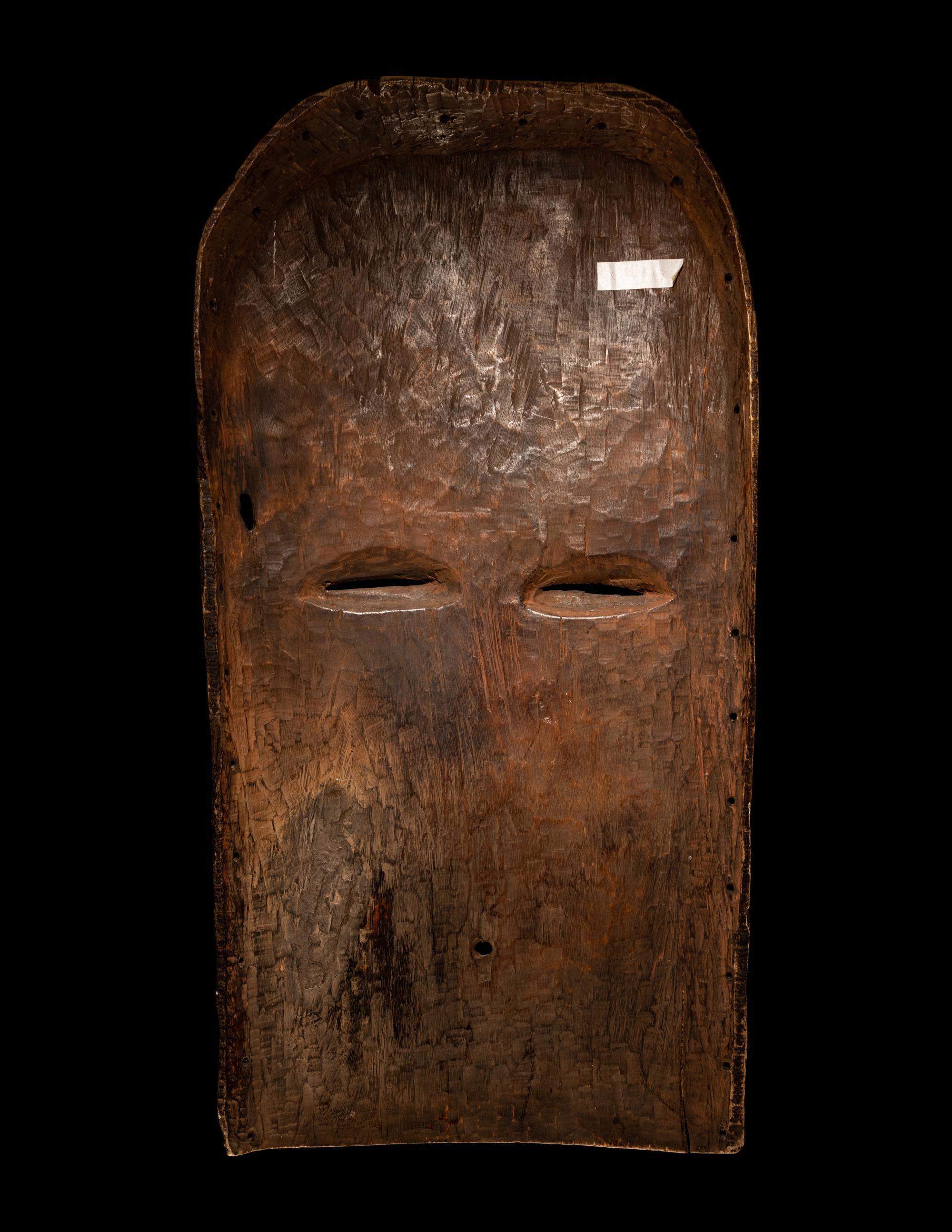 Three African Style Painted Wood Masks