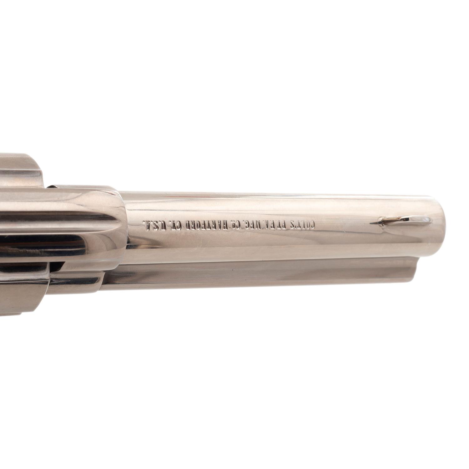 *Colt Custom Shop Single Action Army Nickel Plated in Original Box