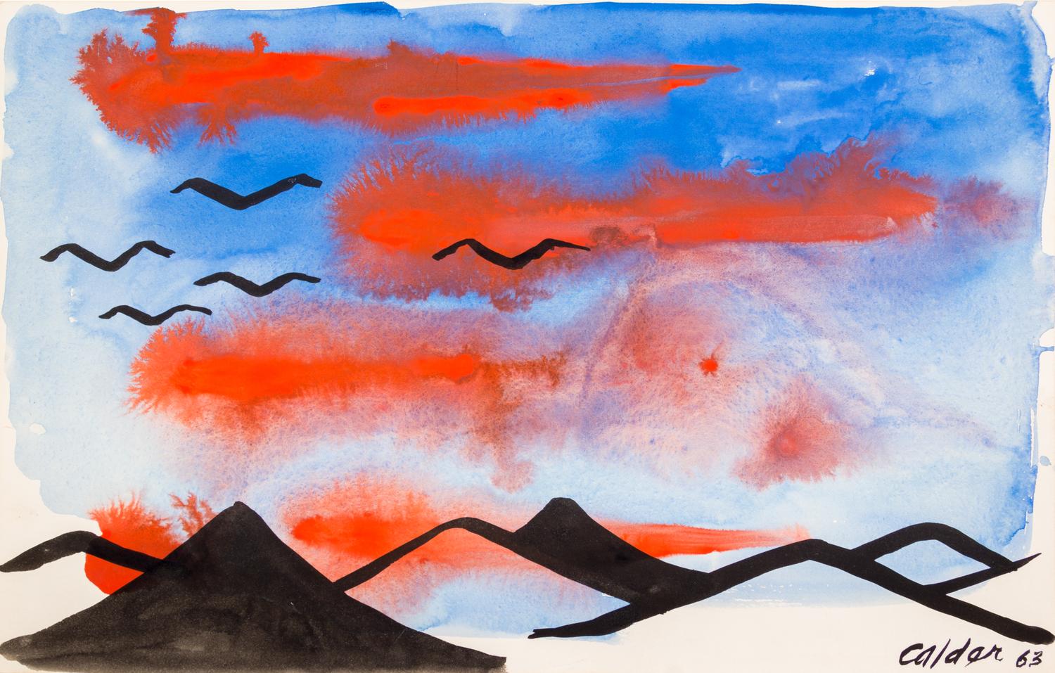 Alexander Calder, (American, 1898-1976), Himself, 1963